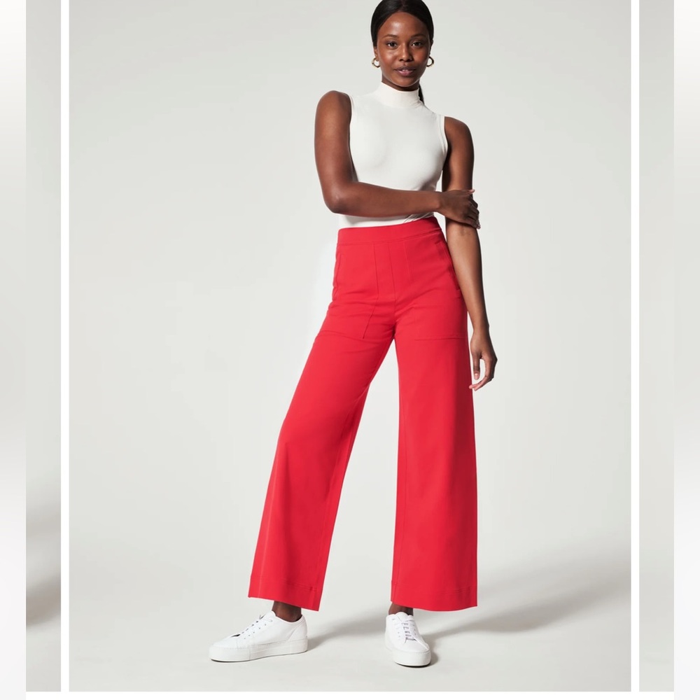 Spanx On the Go Wide Leg Pants